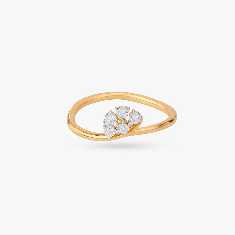 Petal Arc Diamond Ring,,hi-res image number null