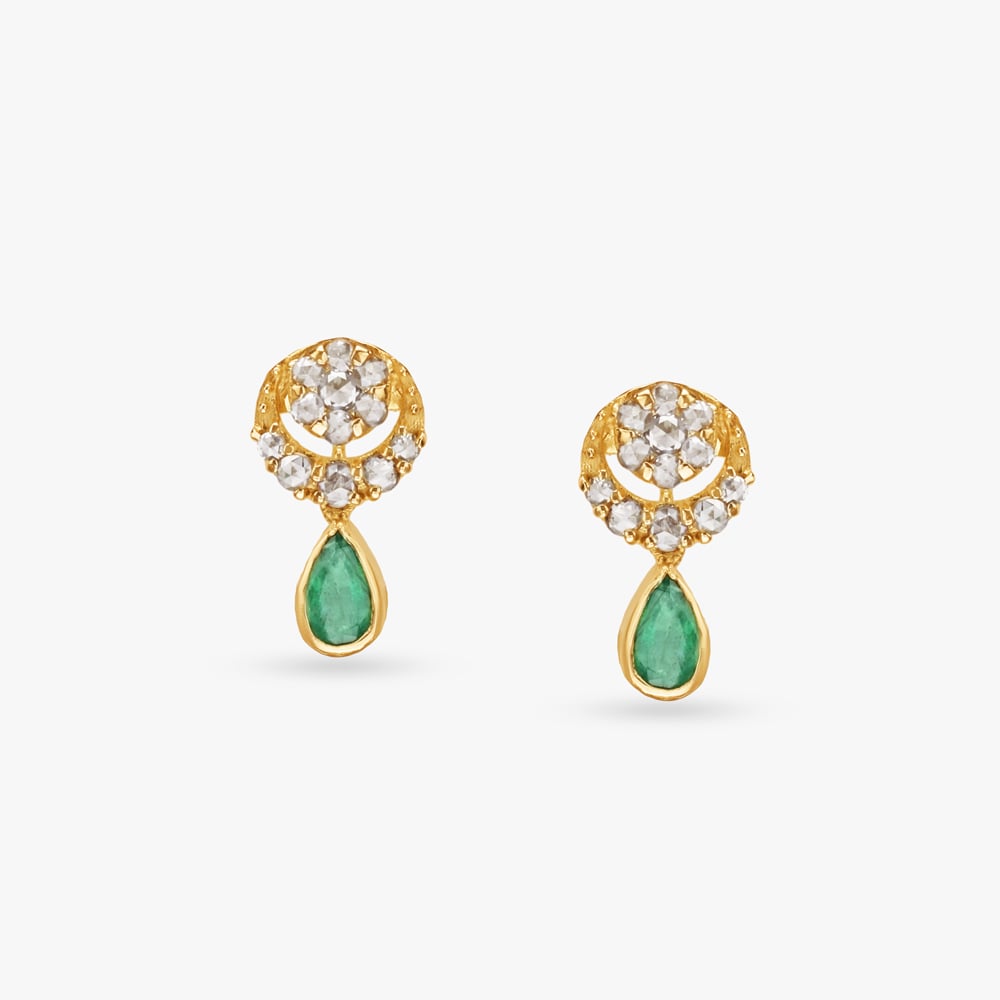 

Royal Gleam Gold Drop Earrings
