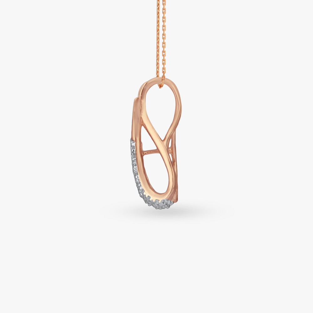 Blush Cascade Diamond Pendant,,hi-res image number null
