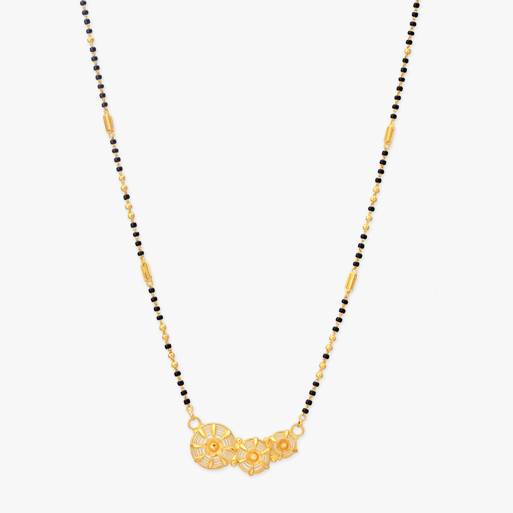 Svarna Jalbindu Gold Mangalsutra,,hi-res image number null