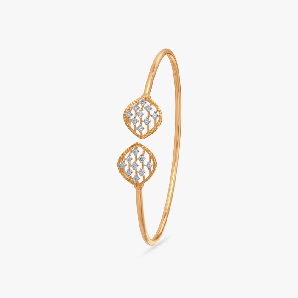 Gleaming Rhythm Diamond Bangle,,hi-res image number null