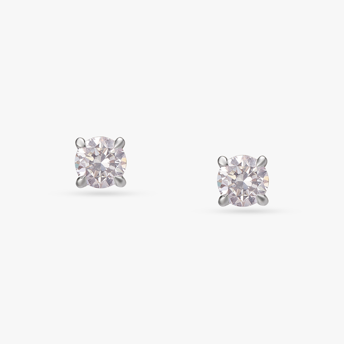 Stellar Embrace Celeste Solitaire Stud Earrings,,hi-res image number null