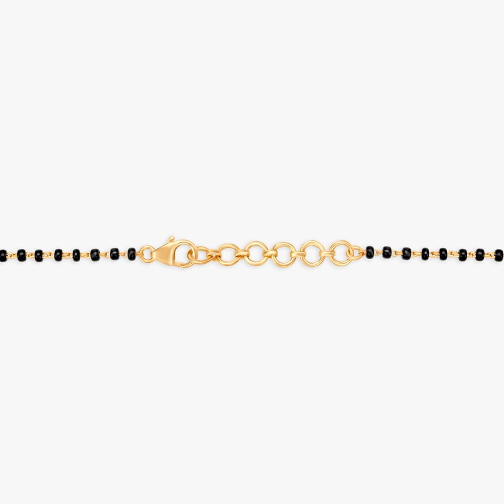 Pristine Floral Mangalsutra,,hi-res image number null