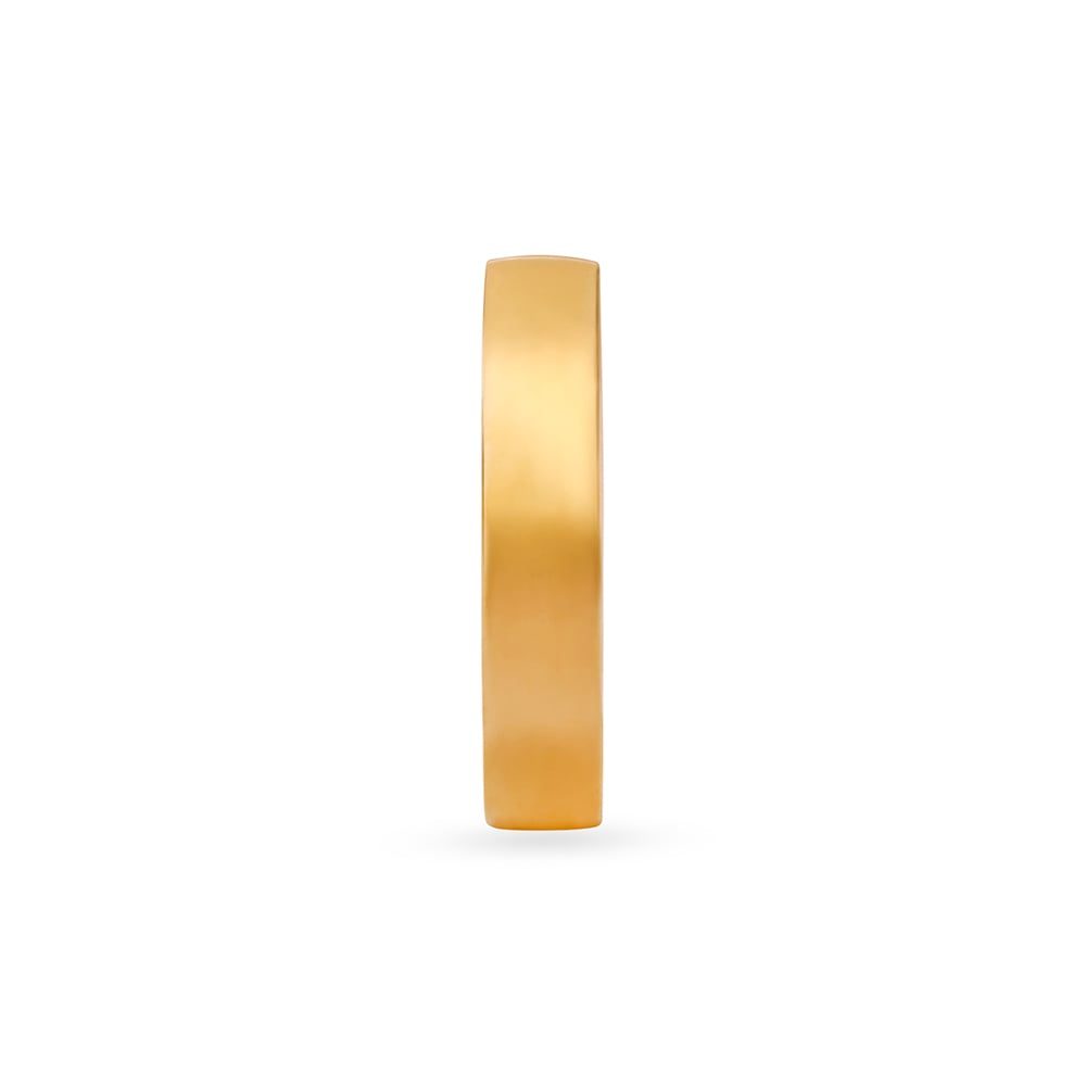 Square-Edged Gold Finger Ring,,hi-res image number null
