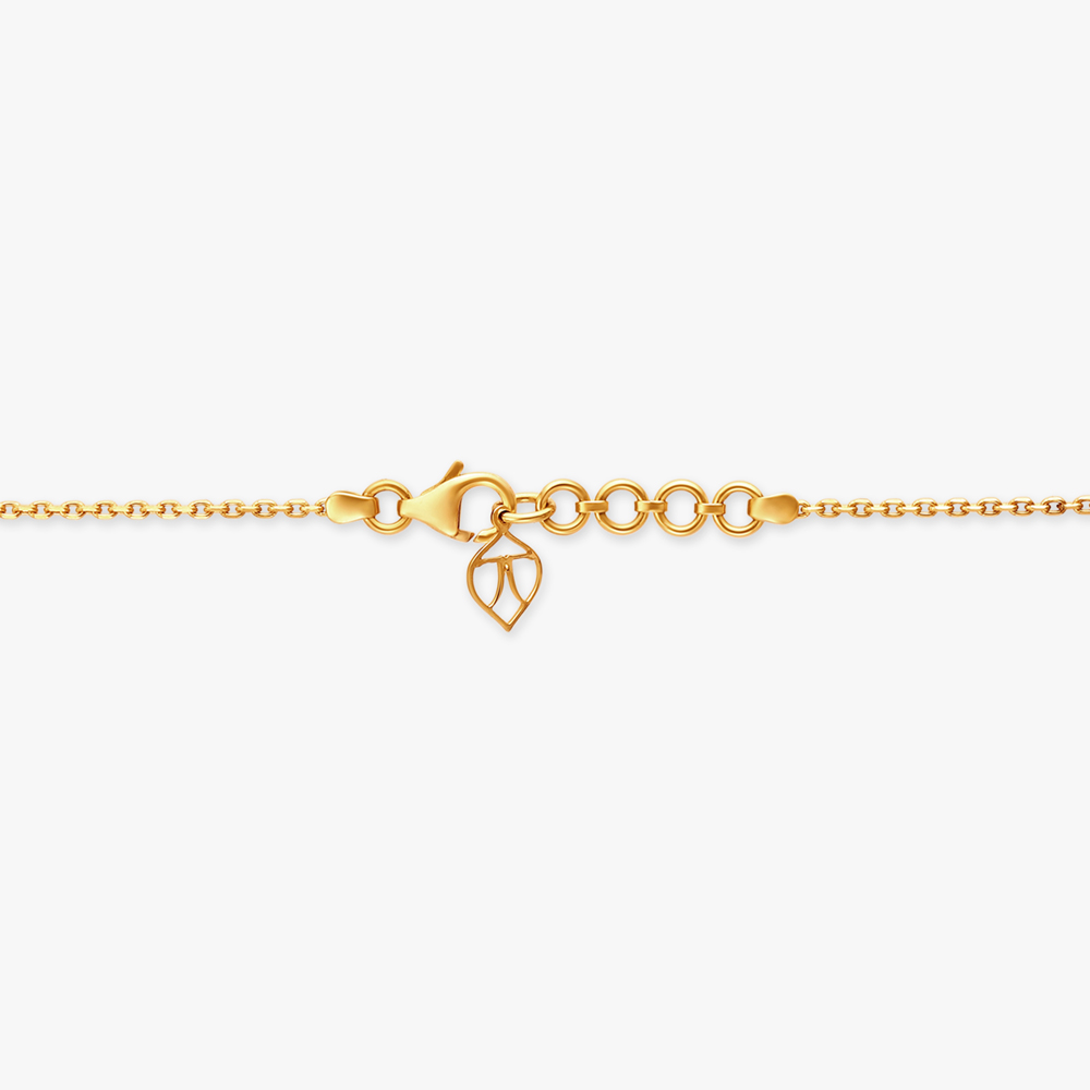 Classy Floral Pendant with Chain,,hi-res image number null