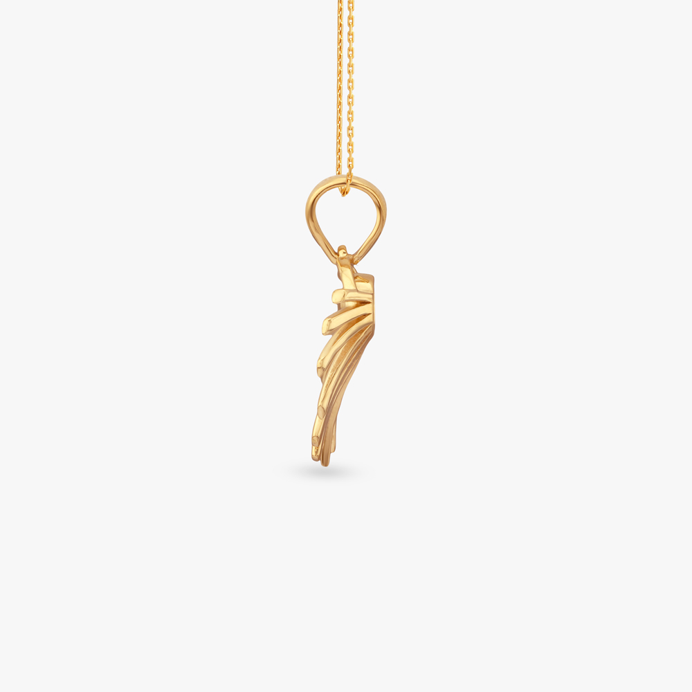 Sunrise Glow Gold Pendant,,hi-res image number null