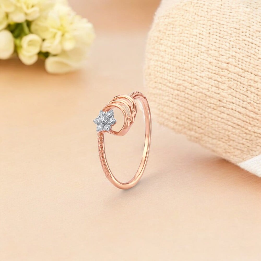 Bloom Loop Diamond Ring,,hi-res image number null