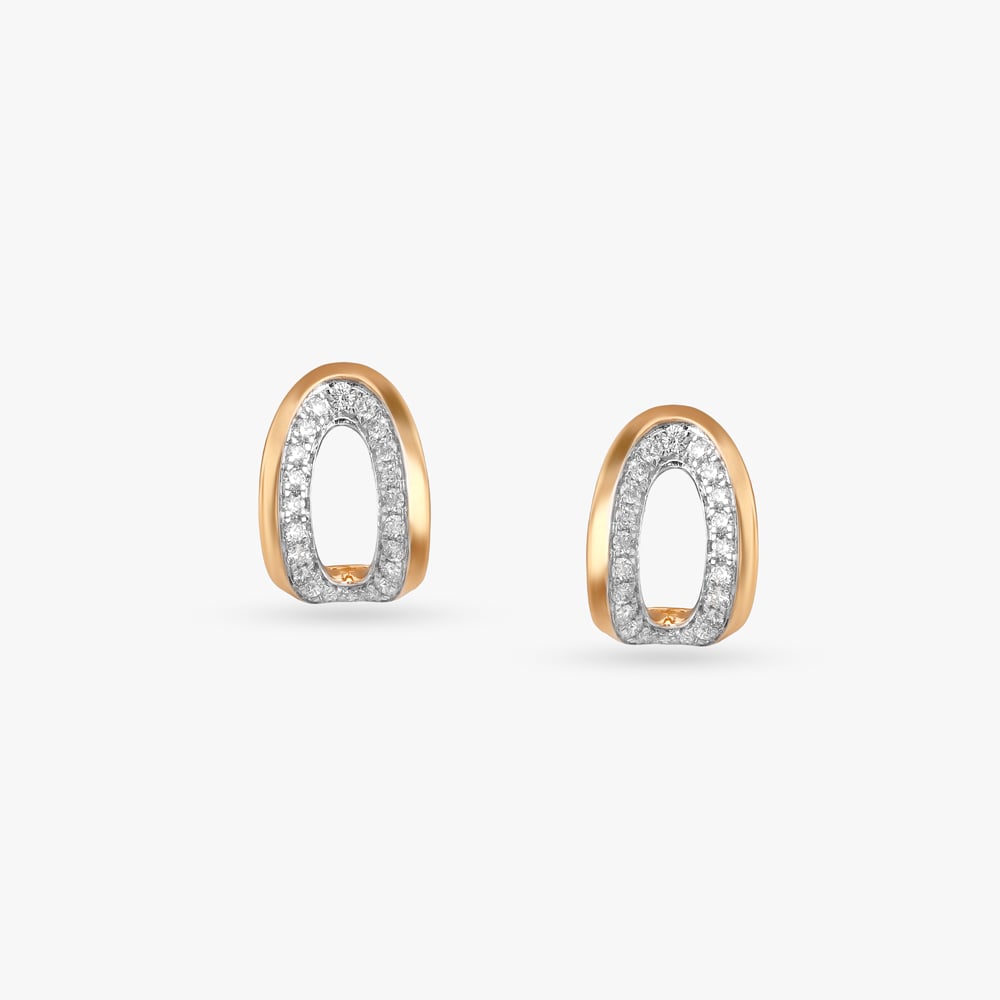 Pure Radiance Diamond Hoop Earrings,,hi-res image number null