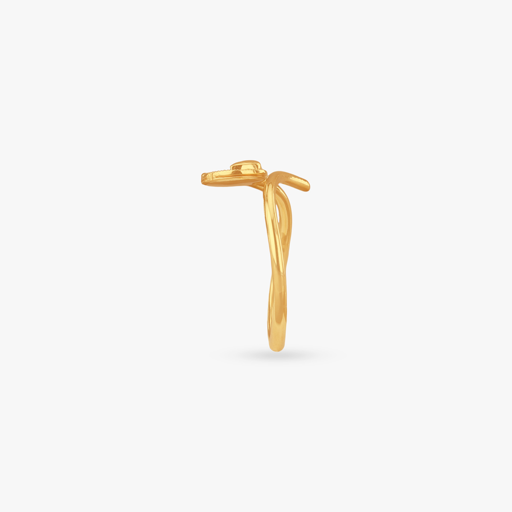 Golden Ray Gold Ring,,hi-res image number null