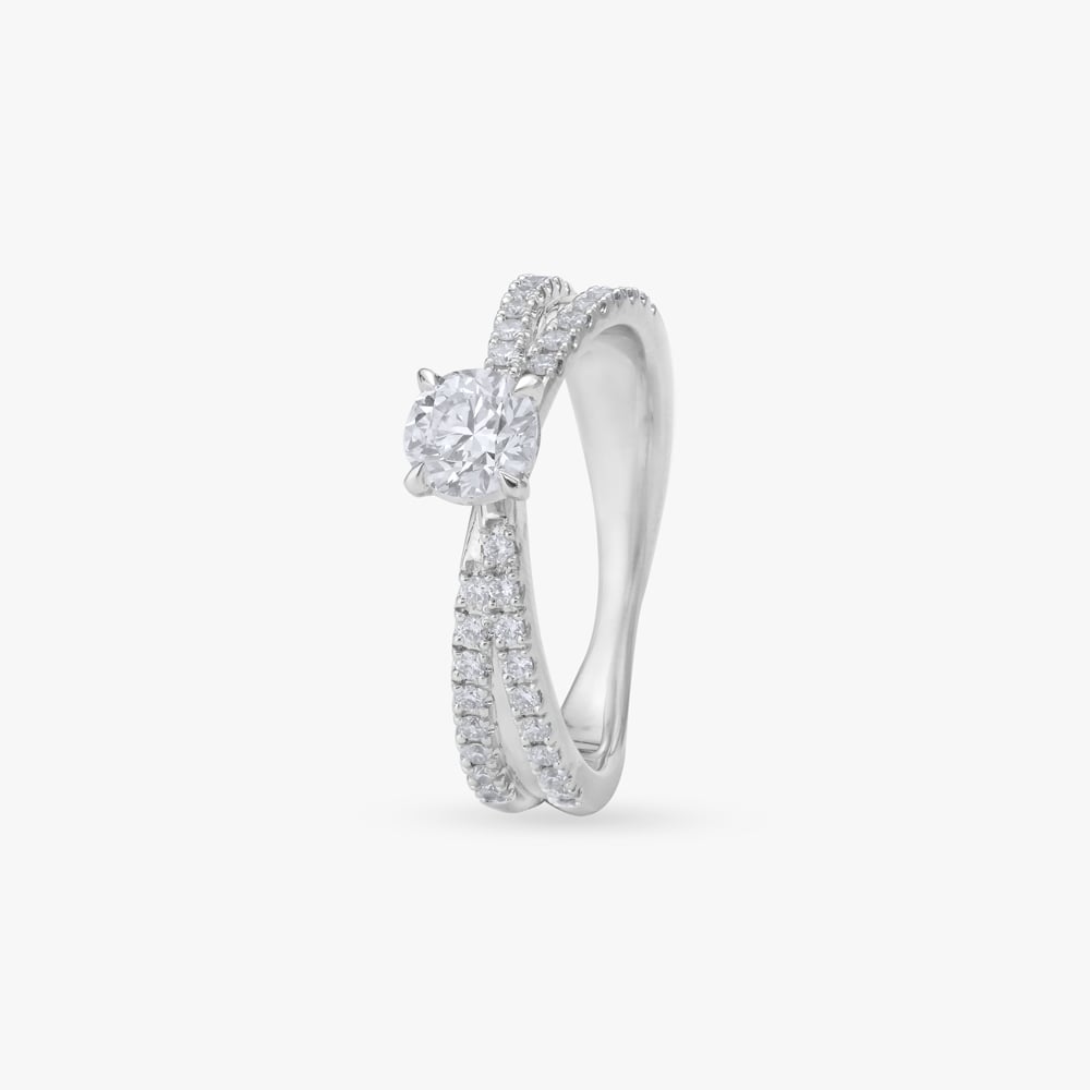 

Stellar Embrace Solitaire Ring