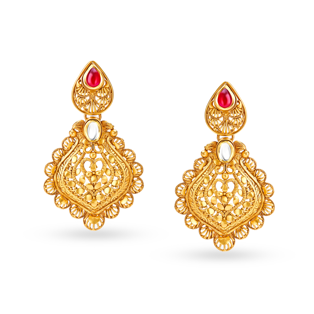 Palatial Intricate Necklace Set,,hi-res image number null
