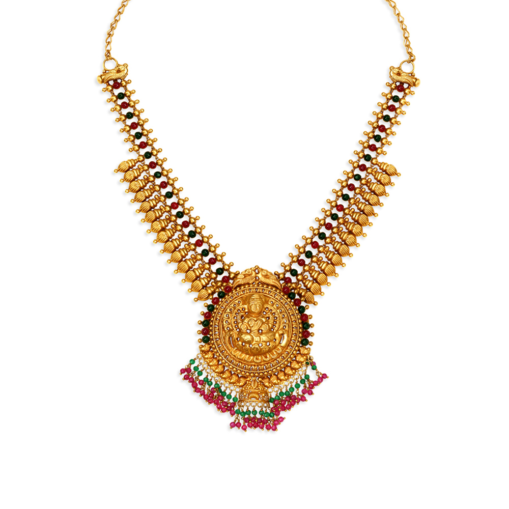 Hypnotising Religious Gold Necklace,,hi-res image number null