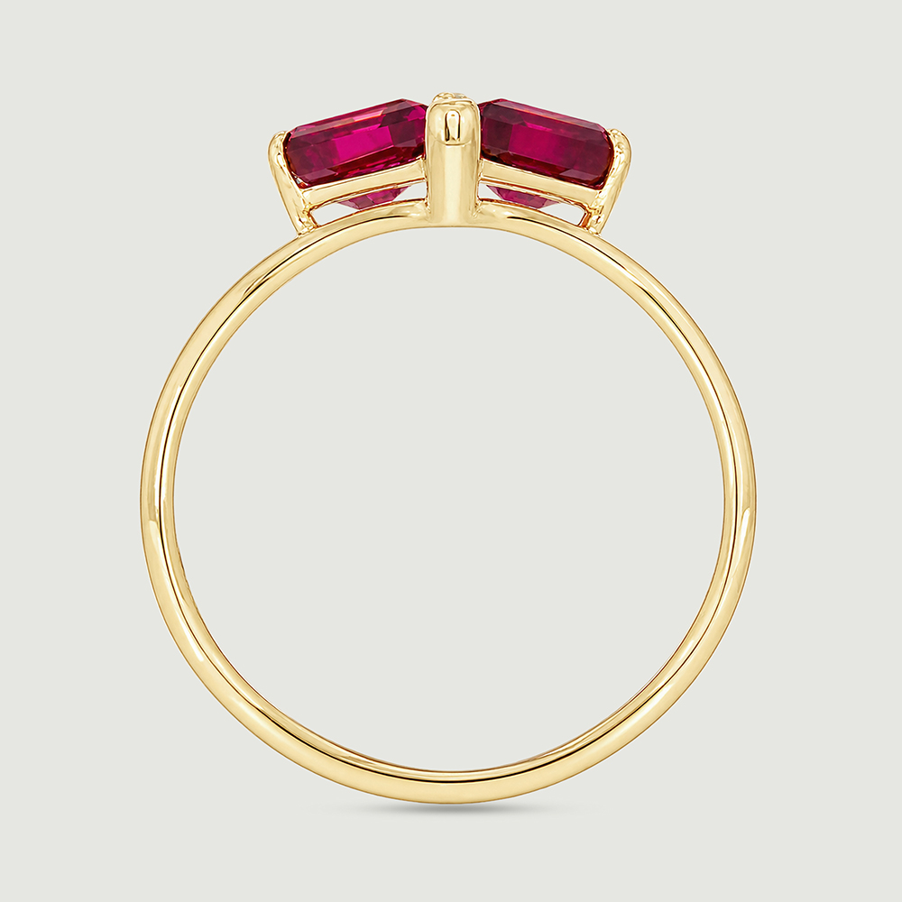 Romantic Faceted Pink Garnet Ring,,hi-res image number null