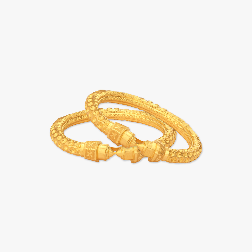 Swarna Dhara Gala Bala Gold Bangles,,hi-res image number null