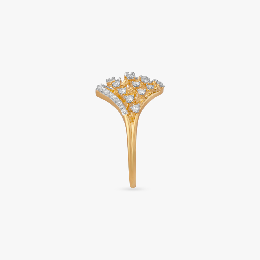 Artistic Grove Diamond Finger Ring,,hi-res image number null