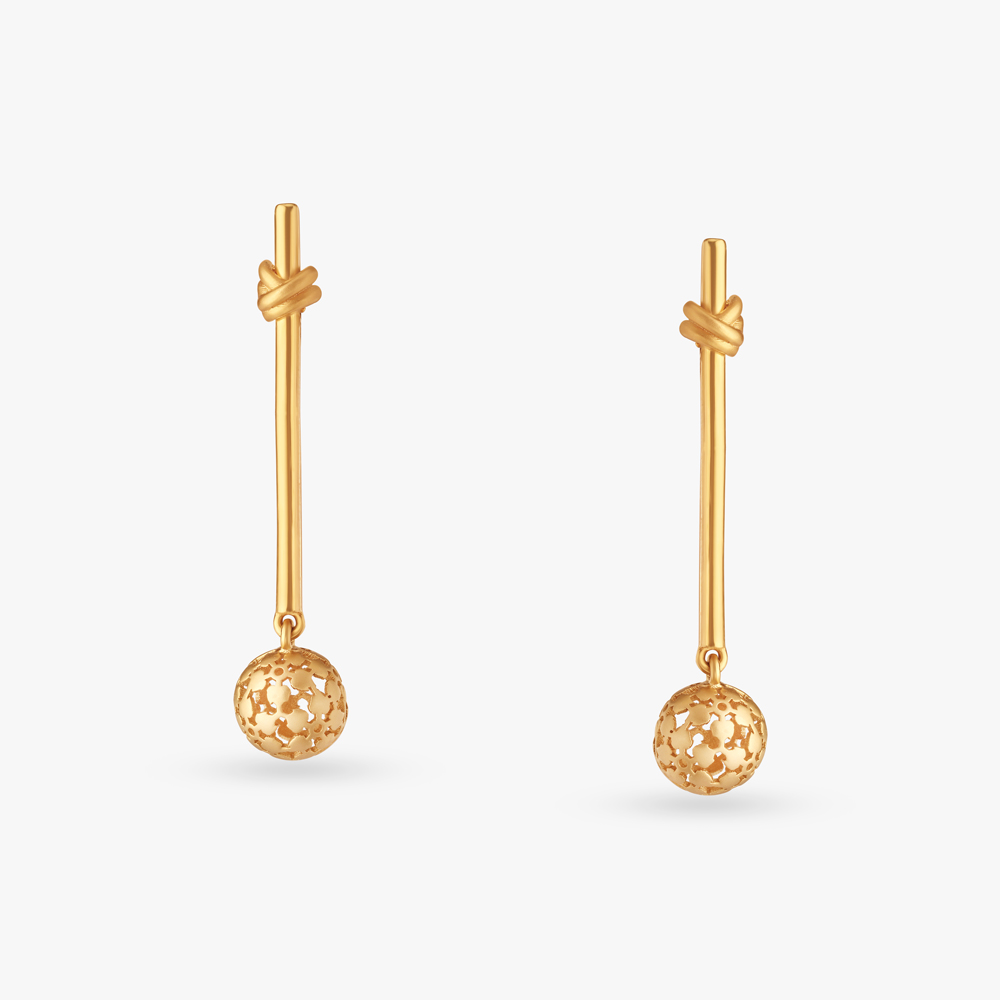 Immaculate Bar Drop Earrings,,hi-res image number null