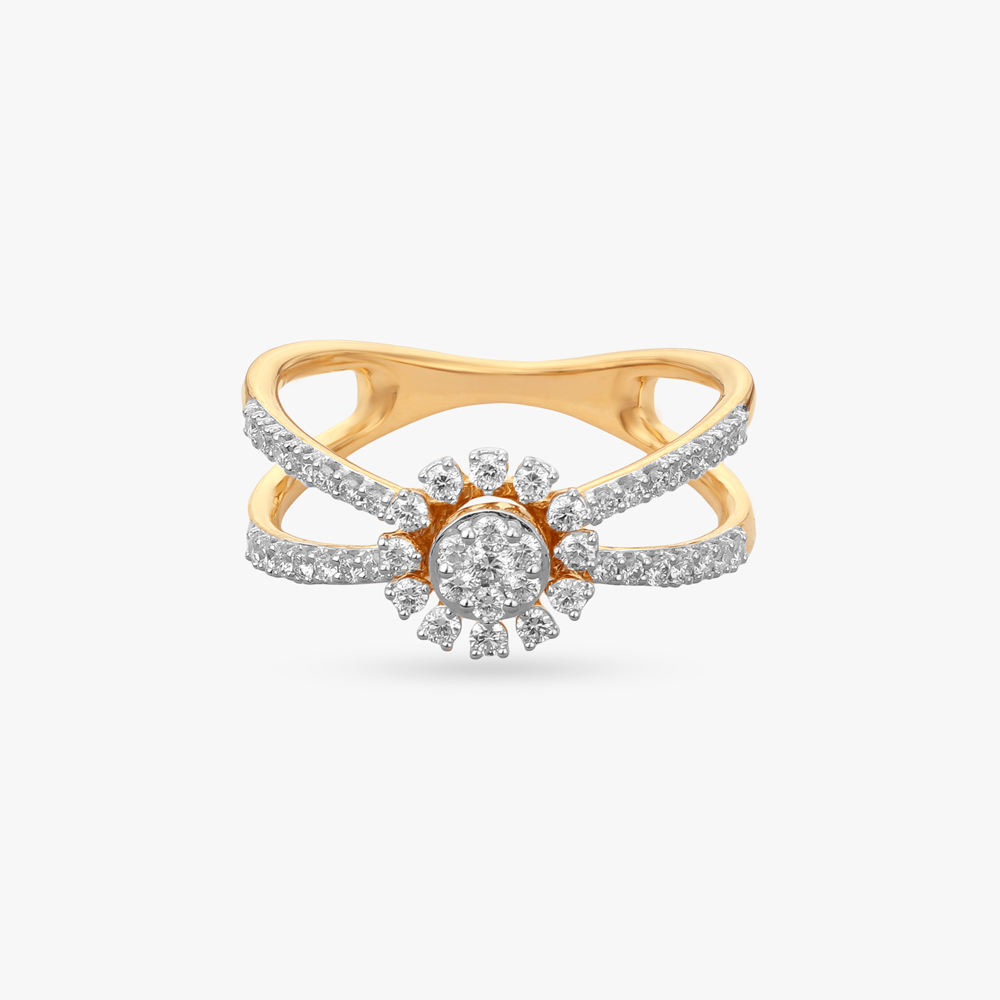 Sunburst Glow Diamond Ring,,hi-res image number null