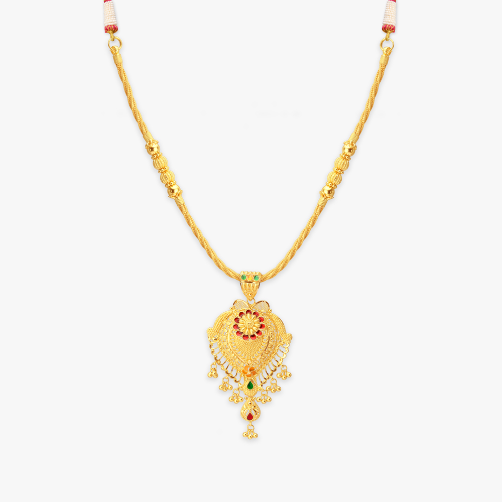 

Enchanted Grace Gold Necklace