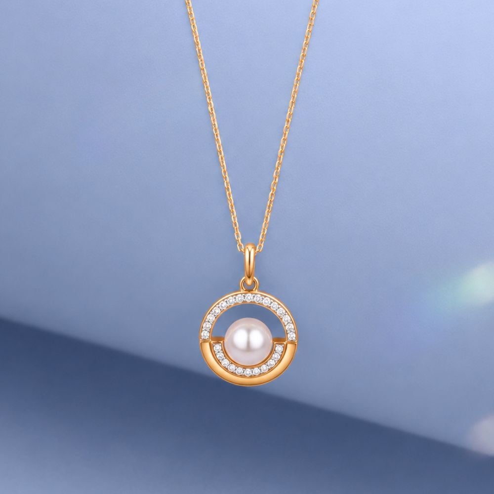 Lustre Orbit Diamond Pendant,,hi-res image number null