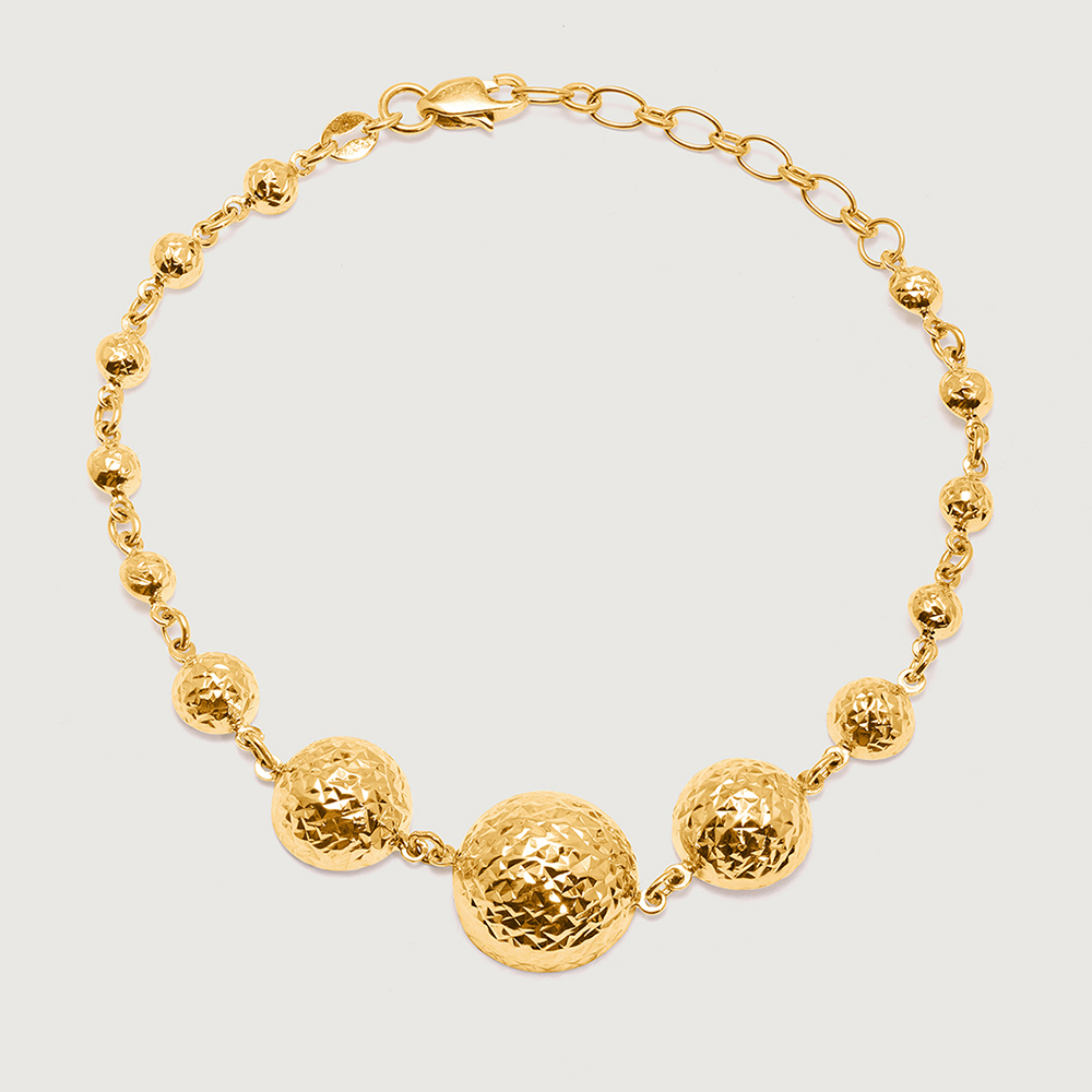 Orbital Glamour 18KT Gold Bracelet,,hi-res image number null