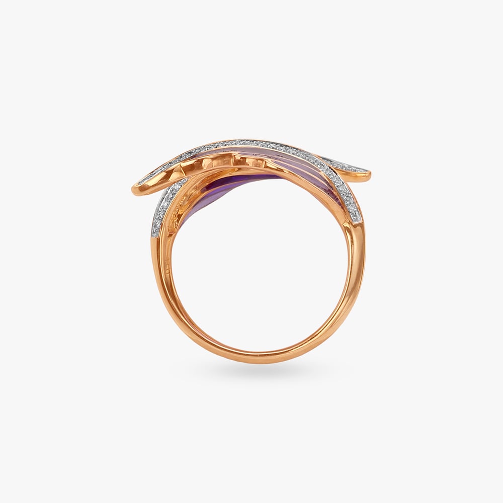 Chromatic Wing Diamond Ring,,hi-res image number null