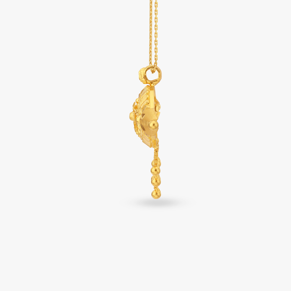 Cascading Charm Gold Pendant,,hi-res image number null