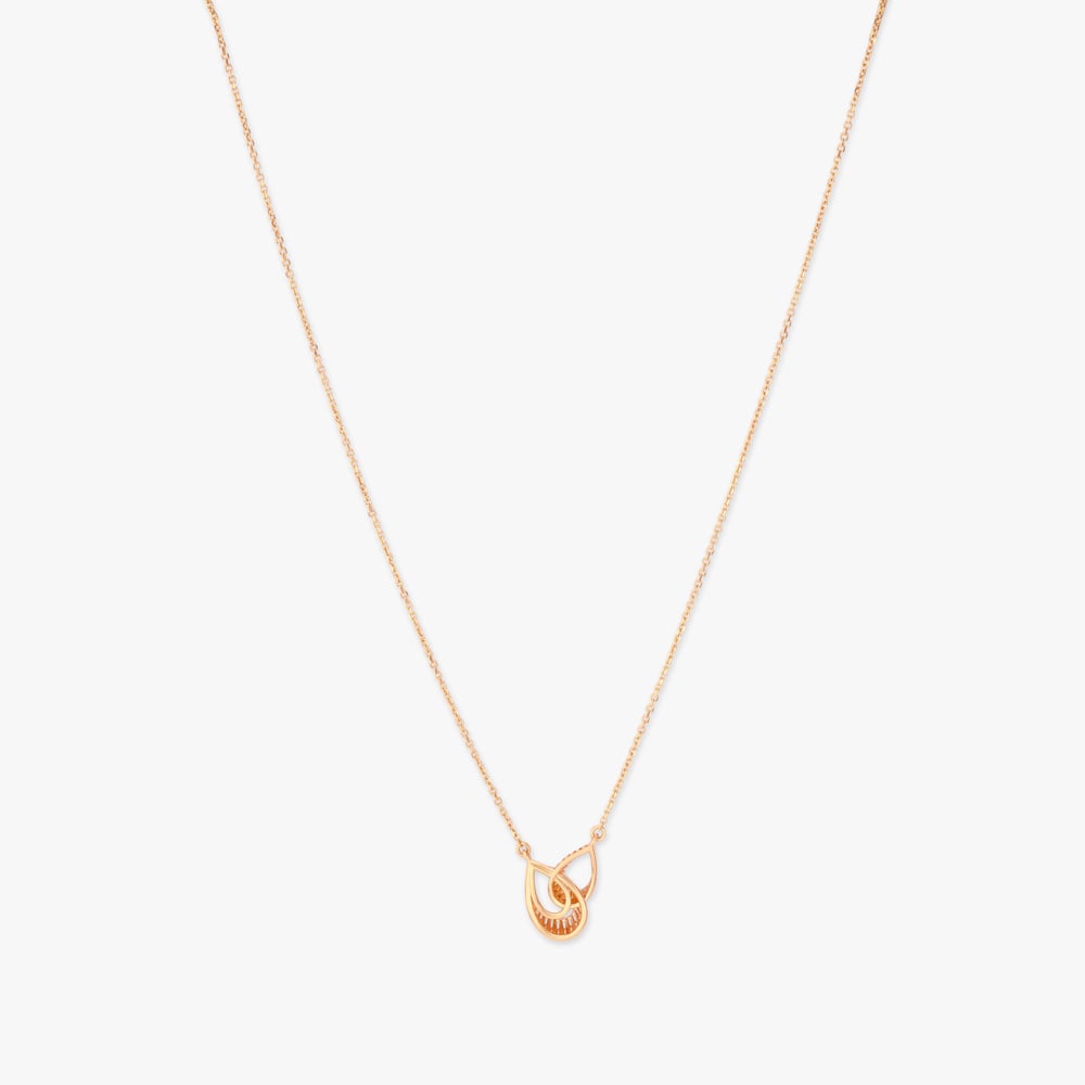Interlaced Aura Gold Necklace,,hi-res image number null