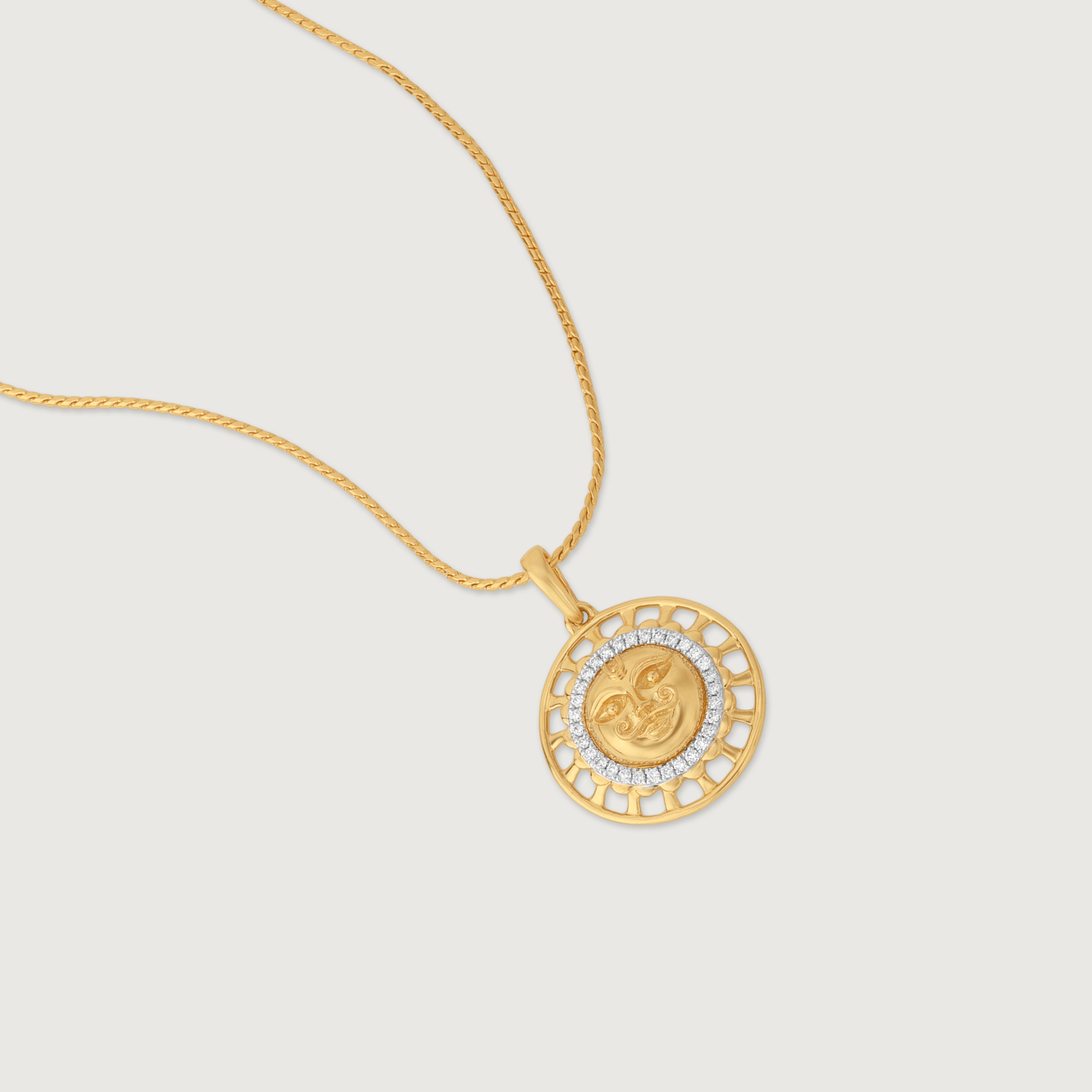 Divine Sun Radiance Diamond Pendant,,hi-res image number null