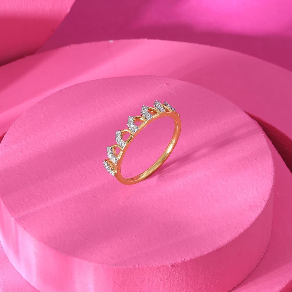 Sparkle Crown Diamond Ring,,hi-res image number null