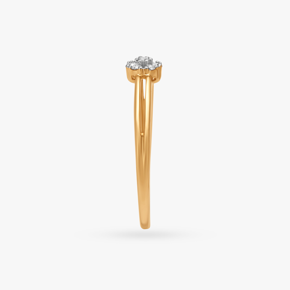 Minimalist Spark Diamond Finger Ring,,hi-res image number null