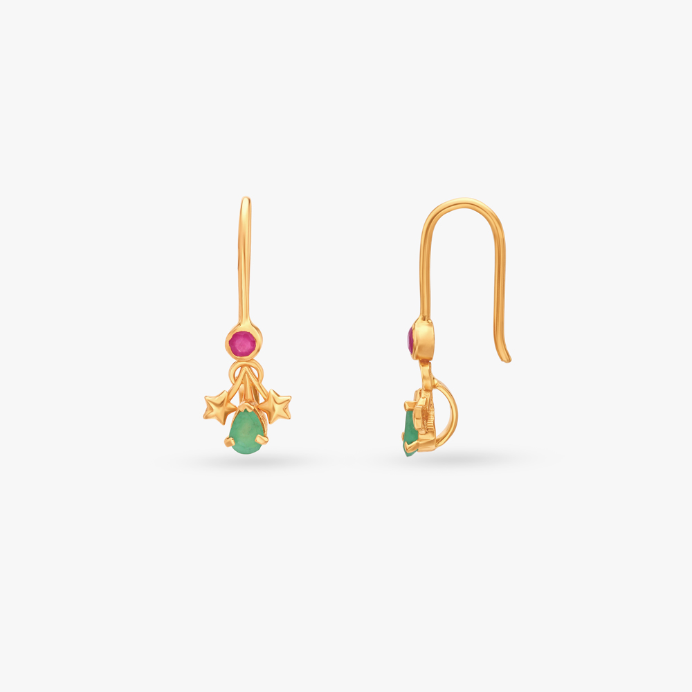 Starry Delight Hoop Earrings,,hi-res image number null