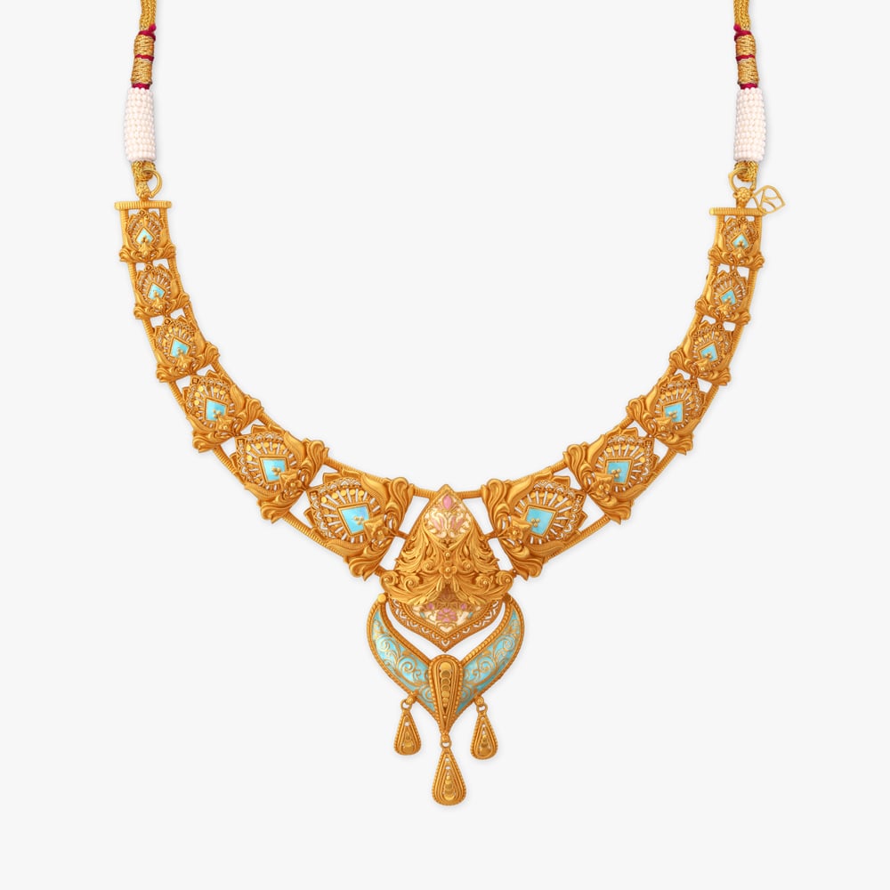Starburst Symphony Gold Necklace Set,,hi-res image number null