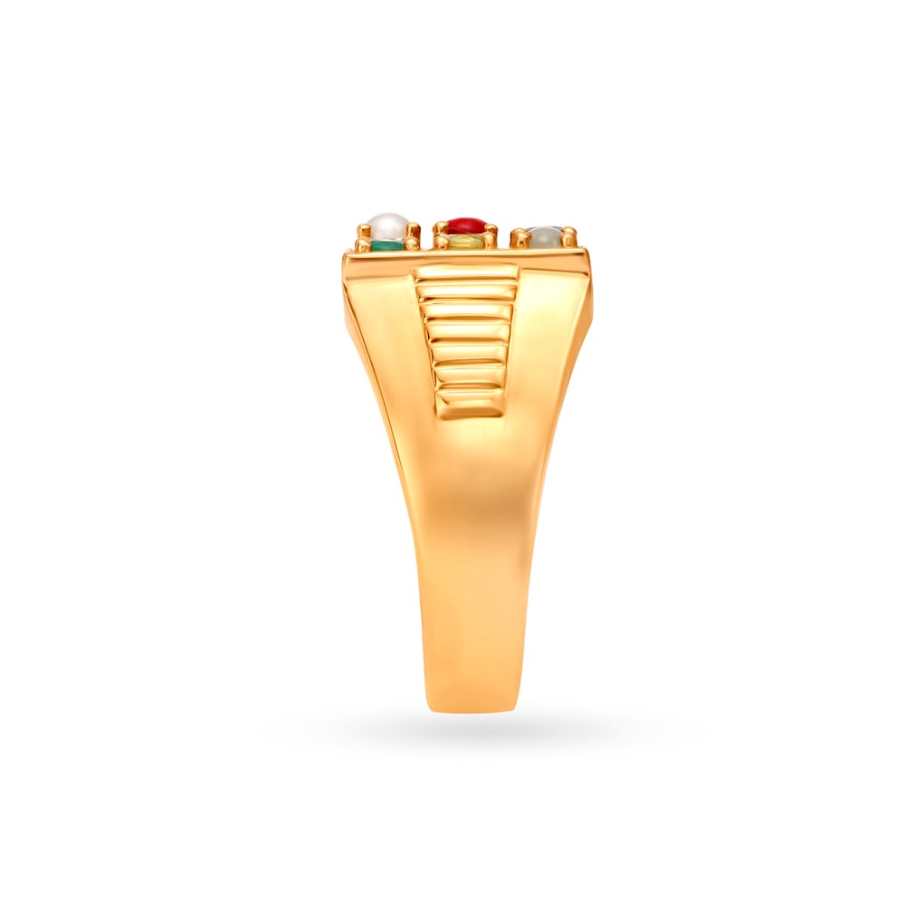 Sumptuous Navaratnam Diamond Finger Ring,,hi-res image number null