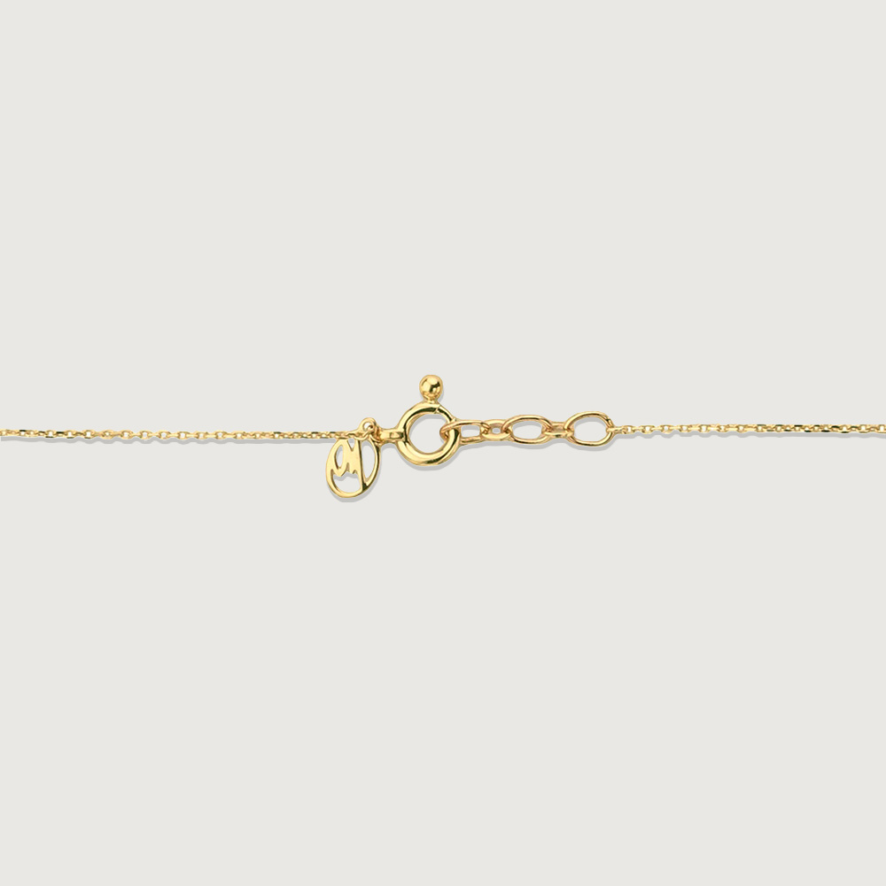 Vibrant Sleek Ruby Gold Necklace,,hi-res image number null