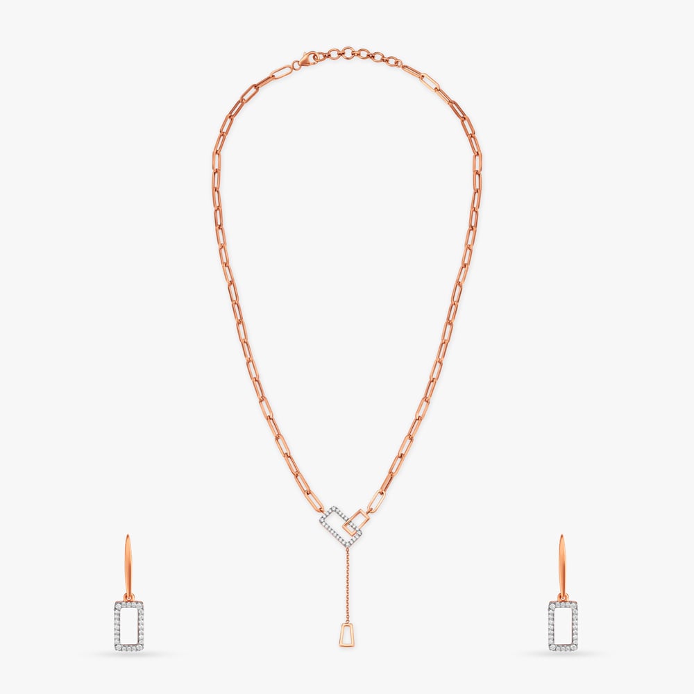 Rope Me In Necklace Set,,hi-res image number null