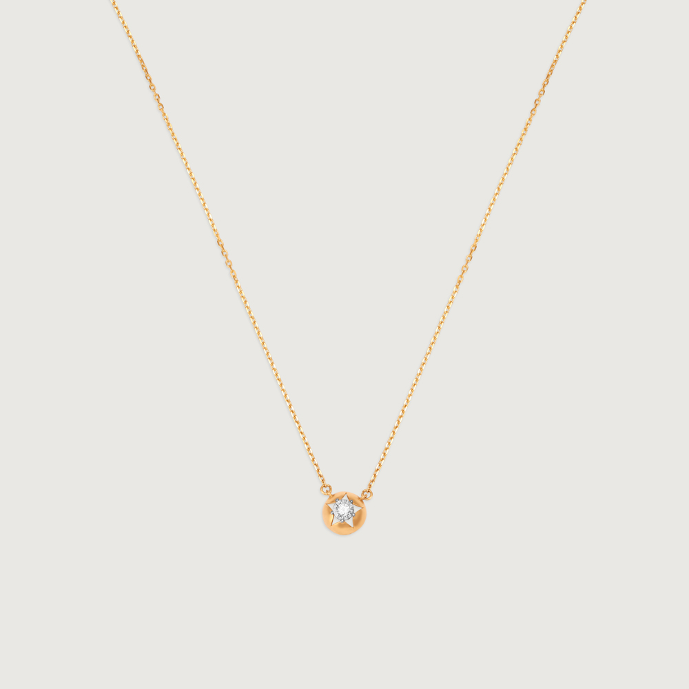 Starry Trails Studded Diamond 18KT Necklace,,hi-res image number null