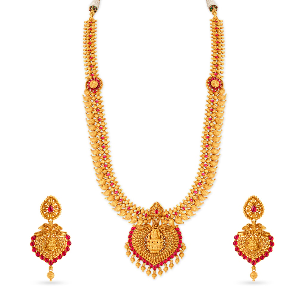 Striking Gold Kemp Necklace Set,,hi-res image number null