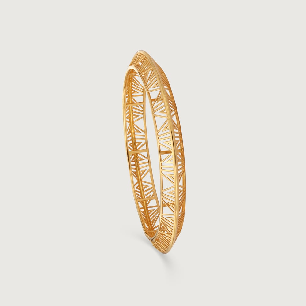 Saura Symbiosis 22KT Gold Bangle,,hi-res image number null