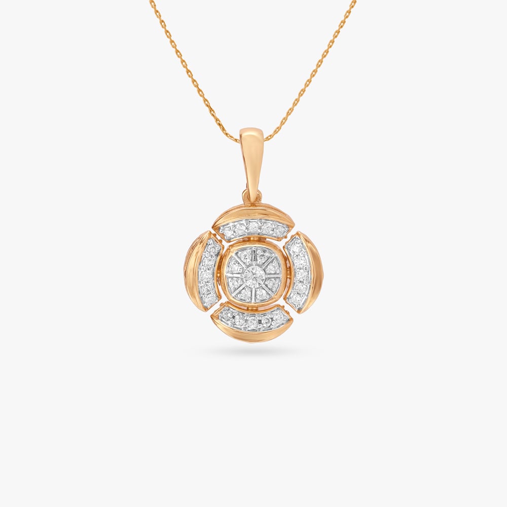 

Radiant Rewind Diamond Pendant