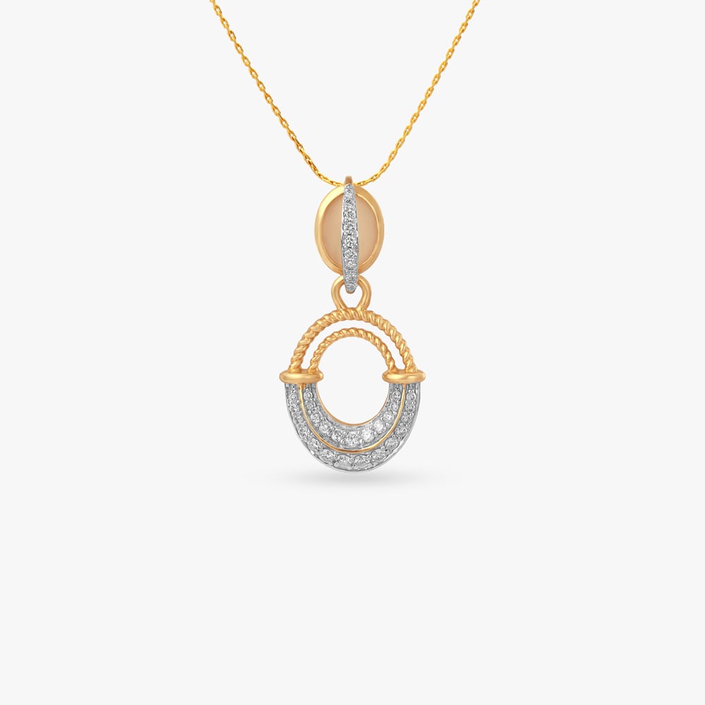 Scarlet Reversible Diamond Pendant,,hi-res image number null