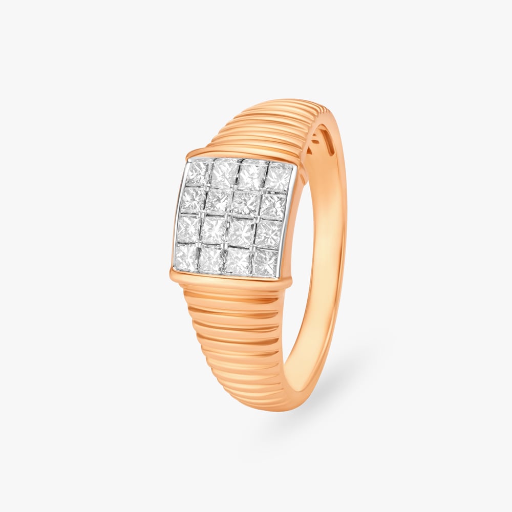 Captivating Radiance Diamond Ring For Men