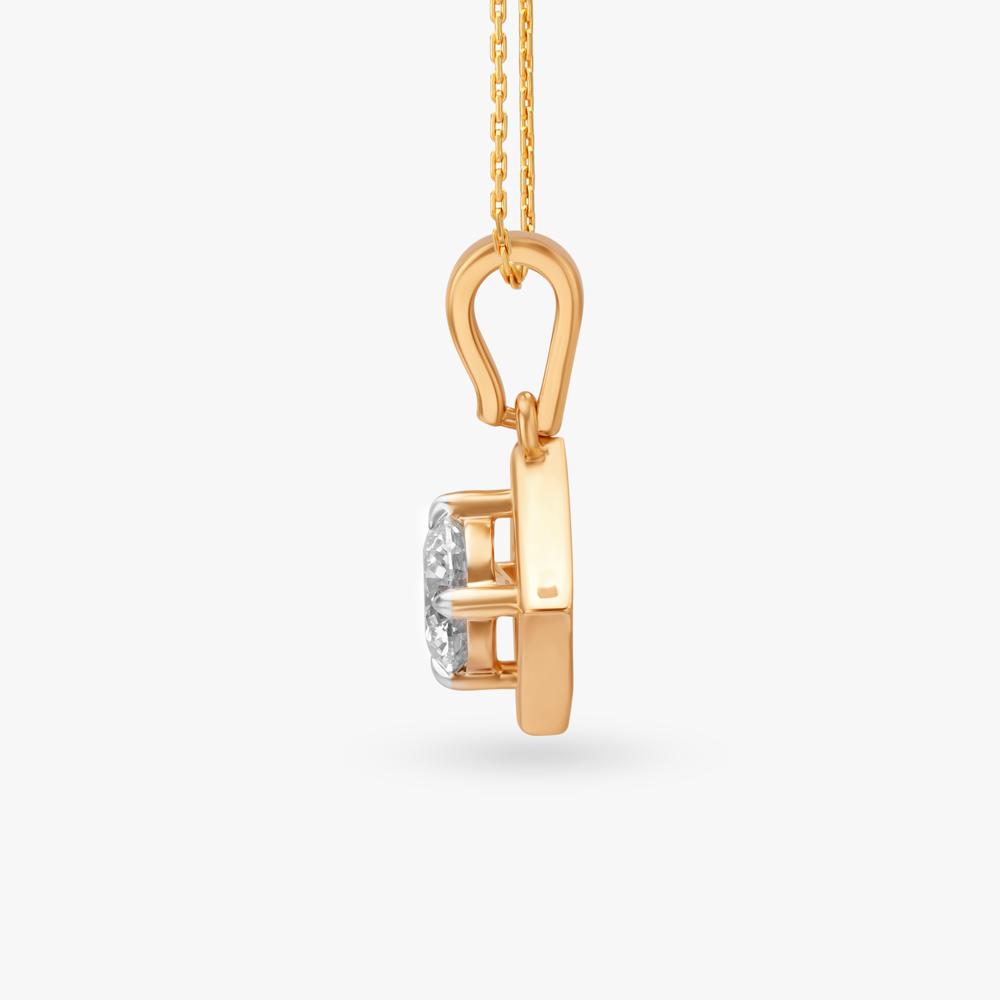 Ritzy Radiance Solitaire Pendant,,hi-res image number null