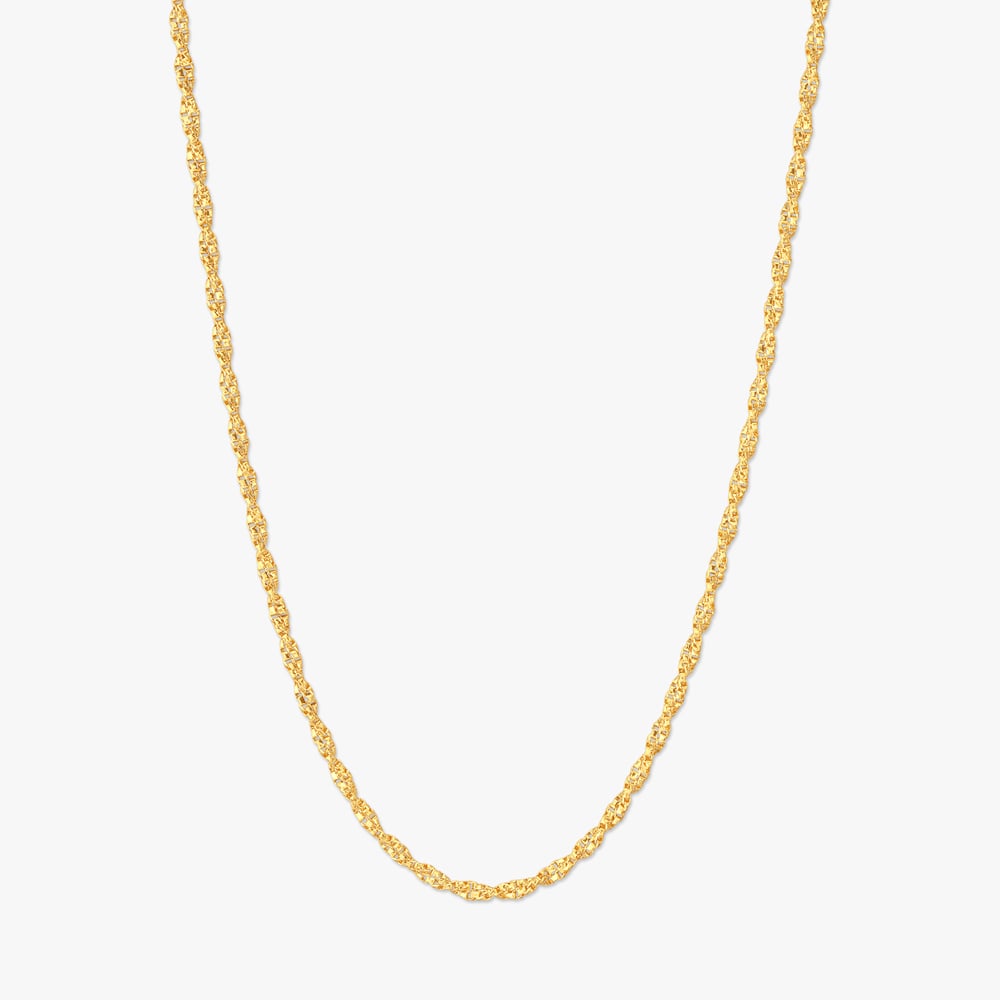 

Spiral Luxe Gold Chain