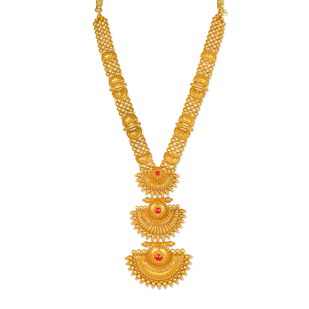 Royal Gold Haaram Perfect for Indian Brides,,hi-res image number null