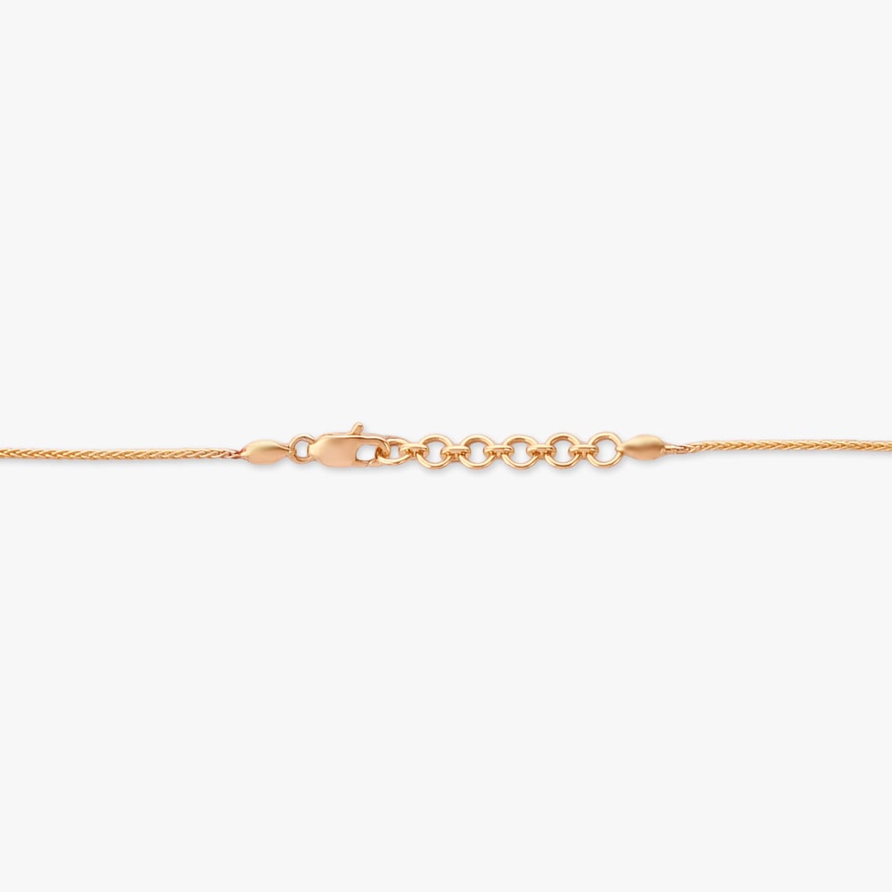 Halo Drift Gold Pendant with Chain,,hi-res image number null