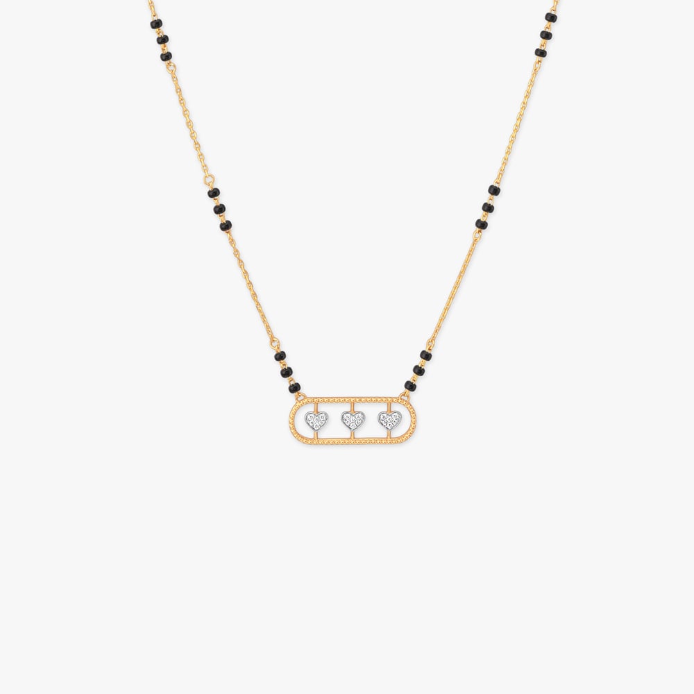 Eternal Trio Diamond Mangalsutra,,hi-res image number null