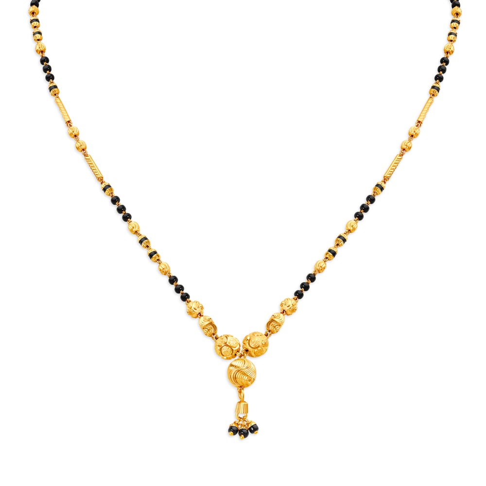 Slender Radiant Gold Mangalsutra,,hi-res image number null