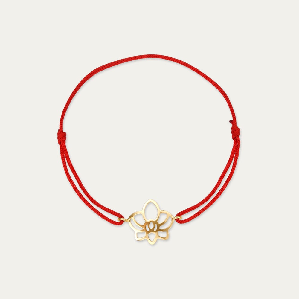 Inner Grace Orchid Gold Bracelet,,hi-res image number null