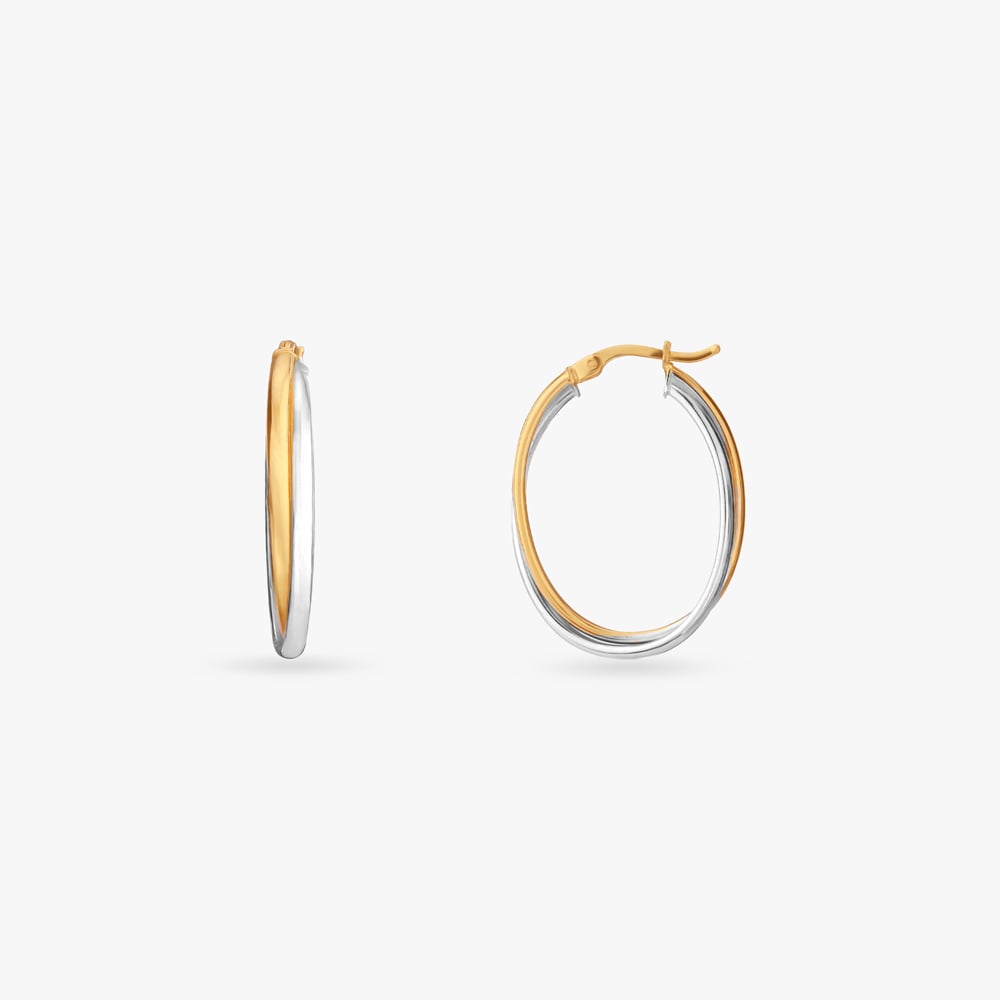 Harmony Shine Gold Hoop Earrings,,hi-res image number null
