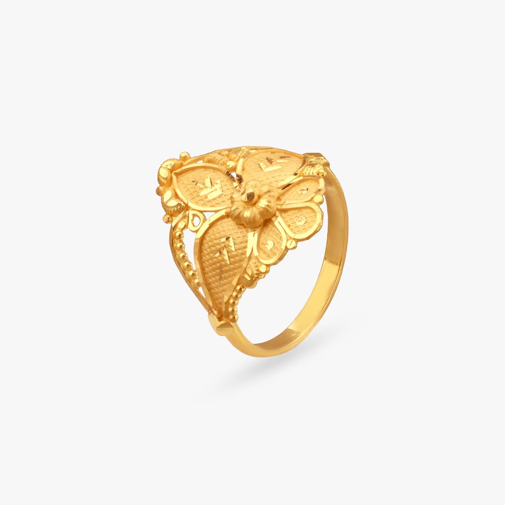 Golden Bloom Gold Ring,,hi-res image number null